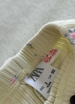 Лосіни zara для дівчинки 2шт 2