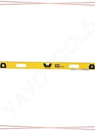 Уровень stanley fatmax i beam 120 см алюминиевый корпус 3 капсулы точность 0,5 мм для измерений sku_1-43-555