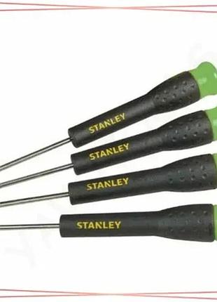 Набір викруток stanley 4 шт для точної механіки sl професійні інструменти для ремонту та налаштування sku_stht0-62630
