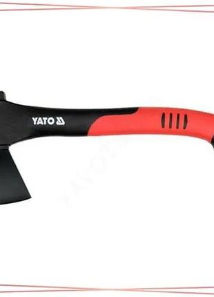 Сокира yato обух 0,7 кг держак 360 мм нейлоновая топор для работы и отдыха инструменты sku_yt-80071