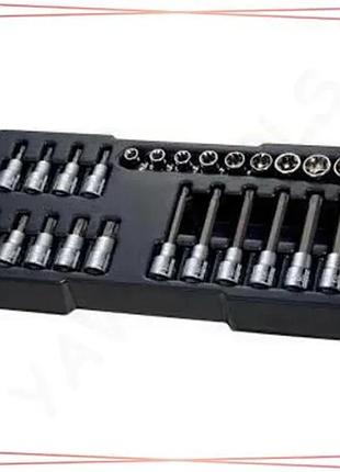 Набір інструментів stanley 1/2" 24 шт комплект для ремонту та обслуговування автомобілів інструменти sku_stmt1-74176