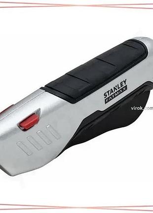 Нож безопасный stanley fatmax с выдвижным лезвием длина 23 см инструмент для резки и обрезки sku_fmht10370-0
