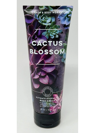 Парфюмированный крем для тела bath & body works (1200198025437) cactus blossom ultimate hydration cream 226 г