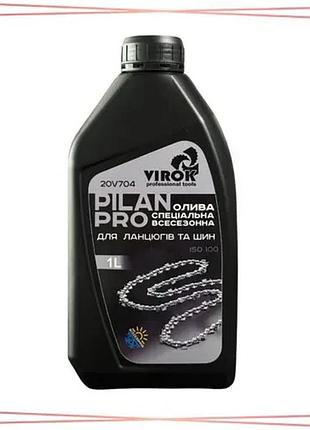 Моторное масло virok pilan pro 1 л для цепных пил защита от износа и коррозии sku_20v704