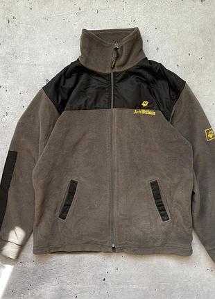 Флісова куртка бренду jack wolfskin