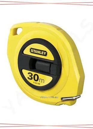 Стальная рулетка stanley abs 30м 9,5мм для измерений и строительных работ измерительный инструмент sku_0-34-108