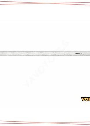 Кутник алюминиевый vorel 1200х390 мм с разметками углов 15-75° уголок строительный для измерений sku_18372