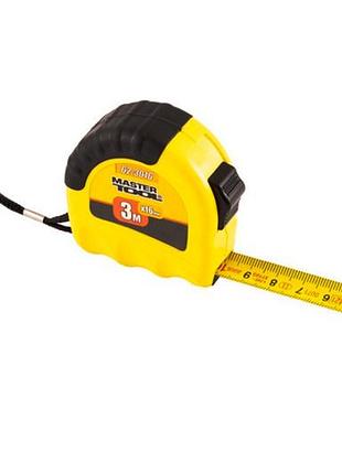 Рулетка mastertool 3 м х 16 мм shiftlock (62-3016)