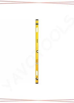 Уровень stanley basic i-beam 120 см 3 капсулы алюминиевый строительный уровень для выравнивания sku_0-42-076