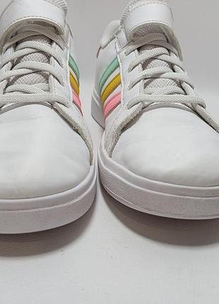 Кроссовки adidas, белые для девочки 5