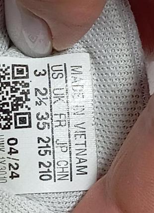 Кроссовки adidas, белые для девочки 9