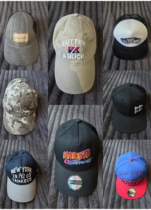 Кепки бейсболки нові і як нові obey, new era, new york, камуфляж