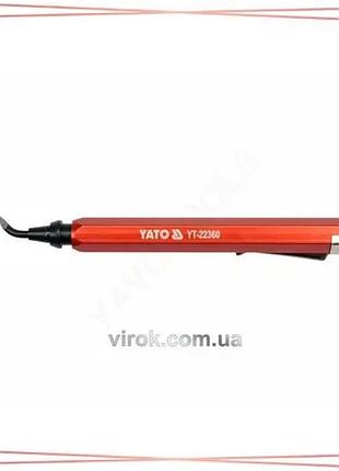 Нож для снятия фаски труб yato алюминий медь 50 150 сменное лезо инструмент для обработки труб sku_yt-22360