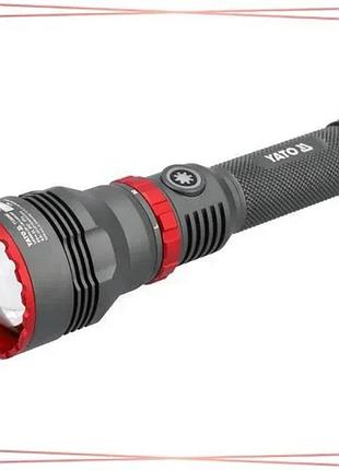 Портативный аккумуляторный фонарь yato yt-085602 10 вт 4000 мач usb-c для зарядки мобильных устройств sku_yt-085602