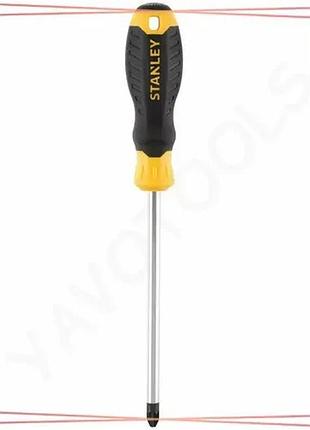 Викрутка крестовая stanley cushion grip pz3 150мм ручной инструмент для сборки и ремонта sku_stht16164-0