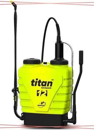 Оприскувач ранцевий marolex titan 12 л для саду і городу обприскувач для рослин sku_s051.141