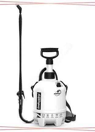 Опрыскиватель ранцевый marolex industry acid line 7l 0,4mpa штанга 65-111см шланг 170см для химии sku_s102.152