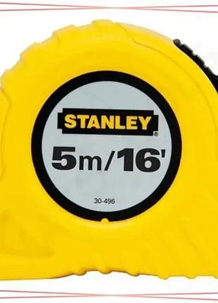 Рулетка stanley 8м 25мм профессиональная для строительных работ ручной измерительный инструмент sku_0-30-496