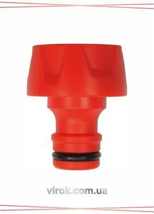 Адаптер садовый yato 3/4" abs соединение для полива садовых растений sku_yt-8971