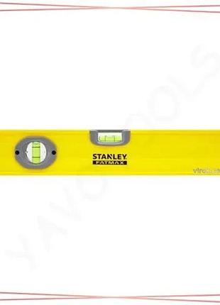 Уровень stanley fatmax 40 см алюминиевый двухкапсульный строительный уровень для точных измерений sku_fmht42552-1