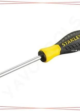 Викрутка крестовая stanley essential philips ph2 100 мм инструмент для работы с винтами отвертка sku_stht0-60335