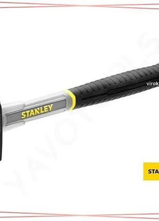 Молоток слюсарний stanley fiberglass 200 г зі скловолоконною прогумованою ручкою для ремонту та будівн sku_stht0-51906