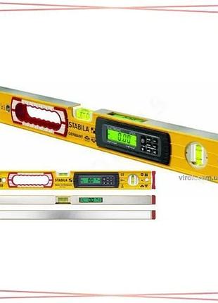 Электронный уровень stabila type 196-2 100 см 3 капсулы надмощный ip65 уровень строительный sku_17672