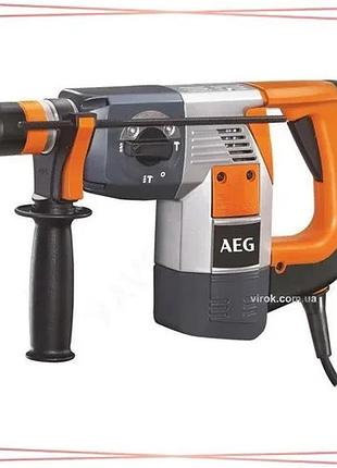 Перфоратор aeg sds+ 750 вт 3,4 дж 4200 уд/хв для бетонних робіт з кейсом fixtec sku_pn3500x