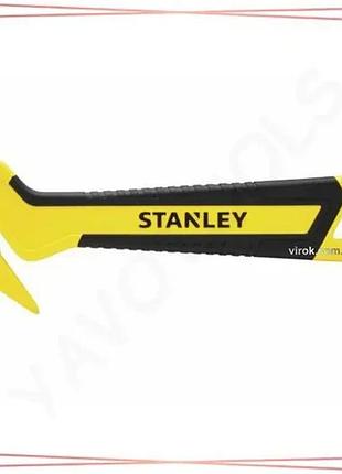 Ніж гачковий stanley для проколювання і розрізання стрічок зручний інструмент для упаковки та ремонту sku_stht10356-0