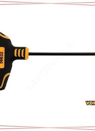 Ключ torx vorel т20 100мм cr-v 6150 для роботи з гвинтами та болтами інструмент для ремонту sku_56632
