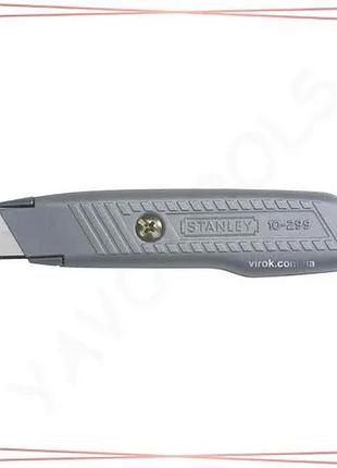 Нож stanley autolock 136 мм с фиксированным лезом металлический корпус для отделочных работ sku_0-10-299