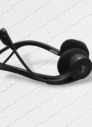 Навушники logitech pc 960 stereo headset usb (981-000100) 2