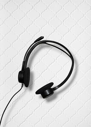Навушники logitech pc 960 stereo headset usb (981-000100) 3