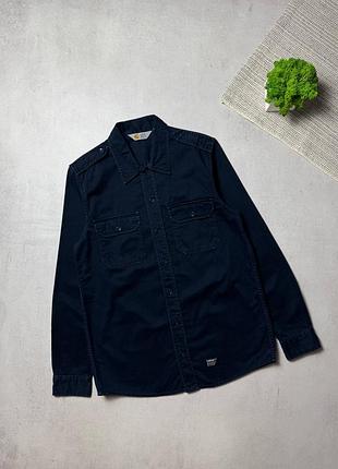 Щільна сорочка овершот чоловічий carhartt military vintage оригінал розмір м