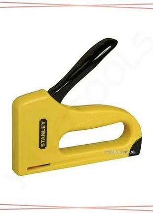 Степлер stanley light duty tr35 для скоб типа a 6-10 мм профессиональный столярный инструмент sku_6-tr35