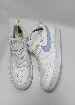 Кросівки nike court borough recraft low summit white cobalt bliss - dv5457-103