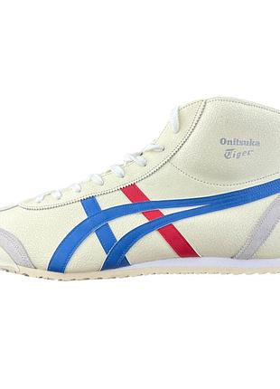 Кросівки asics onitsuka tiger mexico mid runner 1183b577 102 white/blue  originals,кроссовки оригинал, оригінал