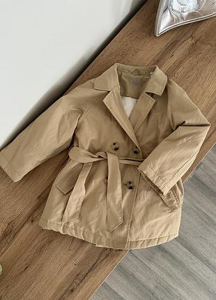 Тренч для дівчинки zara