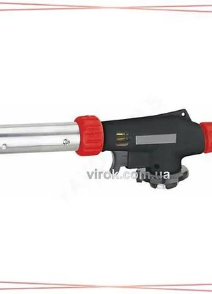 Газовый пальник virok с пьезоподжигом и регулятором воздуха 360° для кухни и мангала sku_44v166