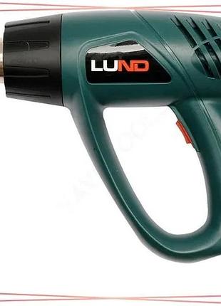 Фен технічний мережевий lund 230 в 1500 вт 2 температурні режими 300 500 °c для видалення фарби та лак sku_79324