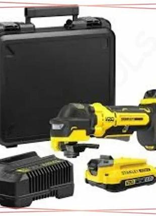 Акумуляторний безщітковий реноватор stanley fatmax sfmce510d2k-qw 20v 2 акумулятори 2,0 аг кейс для ре sku_sfmce510d2k-qw