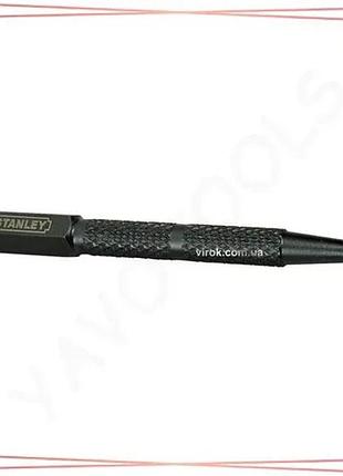Кернер stanley center punch квадратный хвостовик 3 мм 101 мм для меток и пробивок инструмент sku_0-58-120