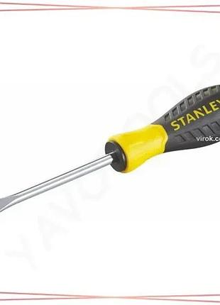 Викрутка плоска stanley essential шліц sl5,5 х 150 мм для ремонту інструмент для монтажу та обслуговув sku_stht0-60389