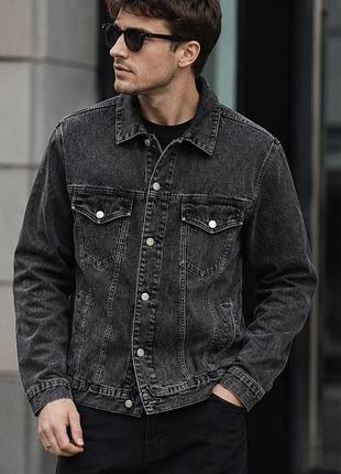 Zara denim jacket size xl 44