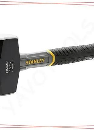 Кувалда міні stanley 1500г 28см з 2-компонентною ручкою для будівництва та ремонту інструмент для удар sku_stht0-54128
