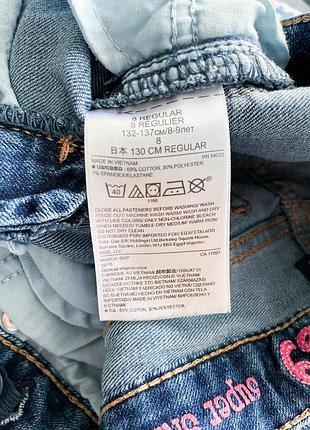 Дитячі джинси на дівчинку 8-9 років gap 8
