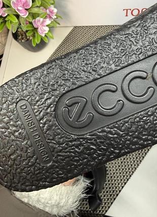 Оригинальные кроссовки кожаные ecco 4