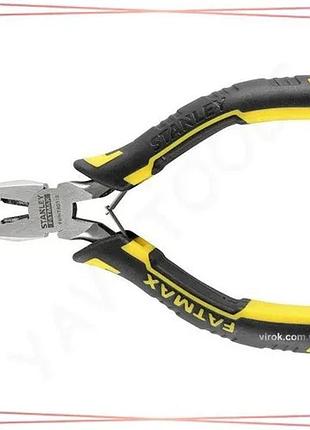 Плоскогубці комбіновані stanley fatmax міні 120 мм для роботи з дротом та електрикою інструмент для ре sku_fmht0-80516