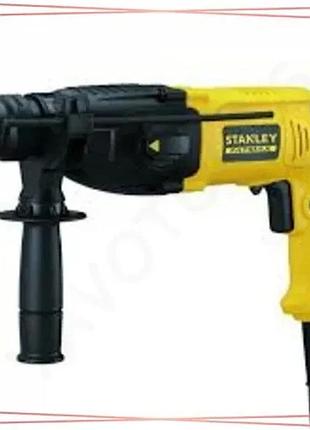 Перфоратор мережевий stanley fatmax 750 вт 2,2 дж sds+ 3 режими ударне свердління з кейсом для будівни sku_sfmeh200k-qs