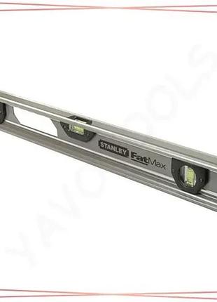 Уровень stanley fatmax i beam 60 см алюминиевый корпус 3 капсулы строительный уровень измерительный ин sku_xtht1-42131